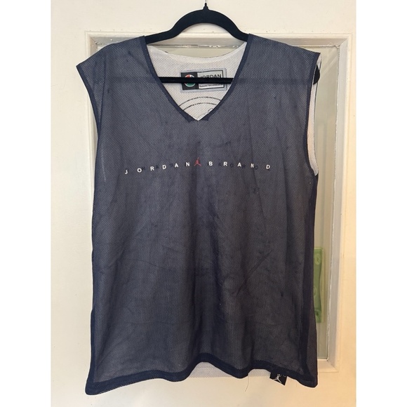 Vintage‎ Nike Michael Jordan NBA Jersey Reversible Mesh Shirt. XL -Read - Picture 1 of 10
